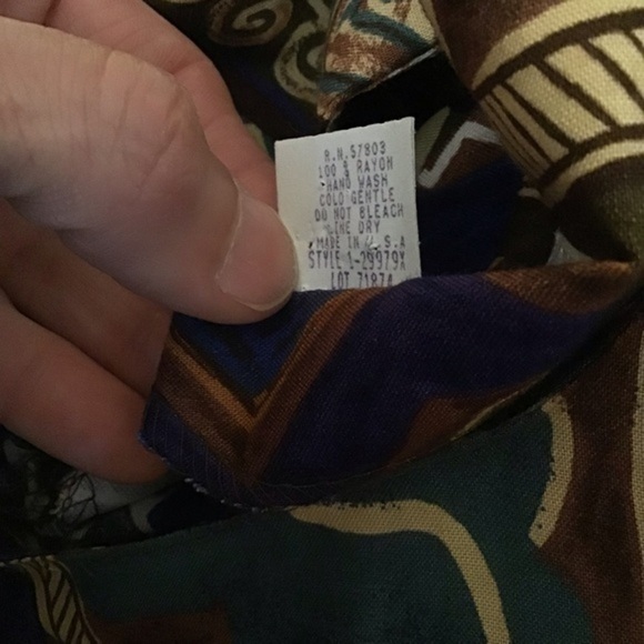 Vintage wild 80s tunic - Picture 3 of 8